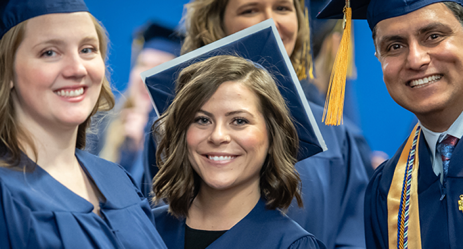 Students in regalia