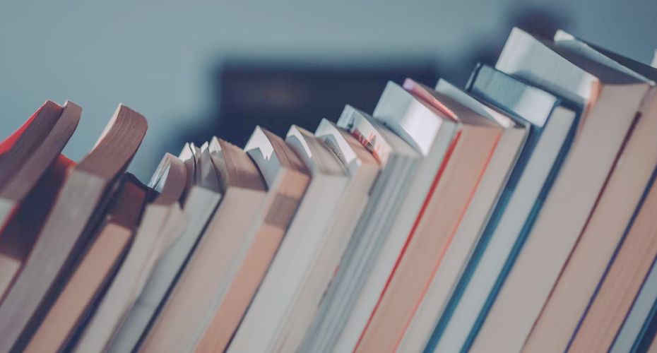 shelf of books