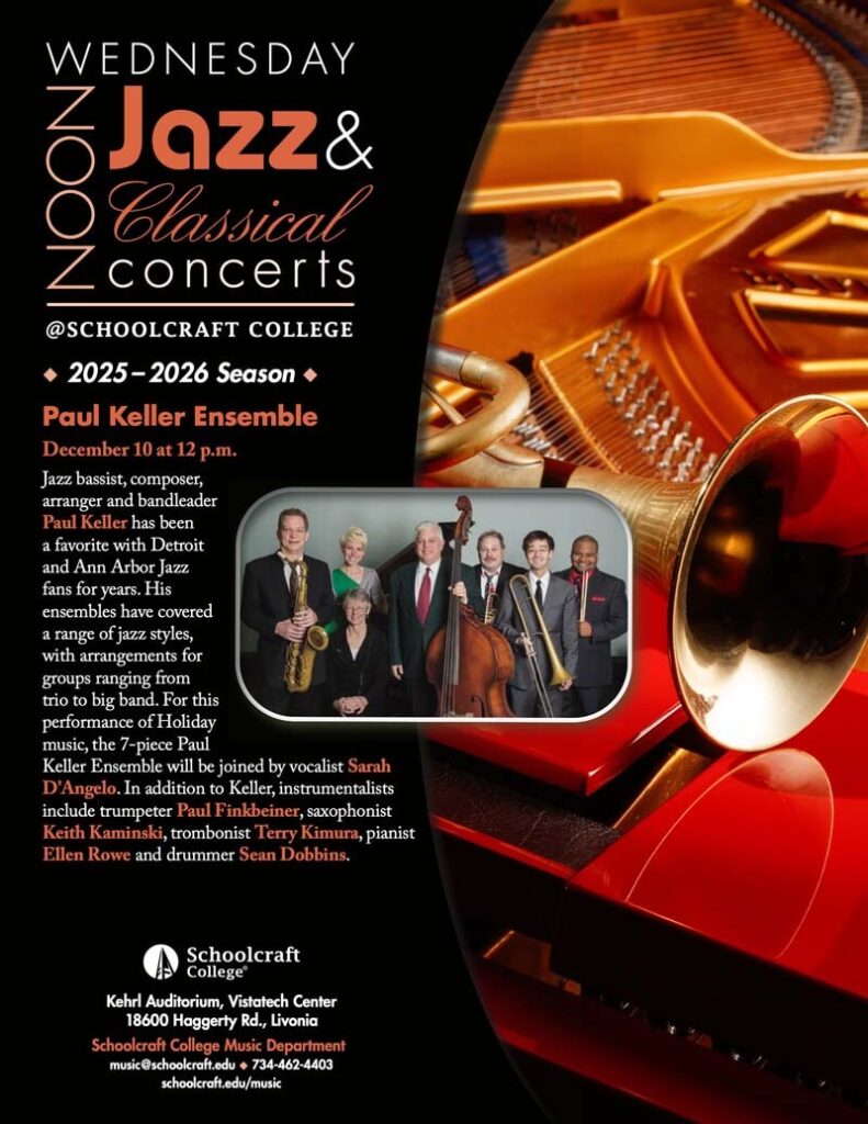 Music Noon Concert Classical Jazz Flyer