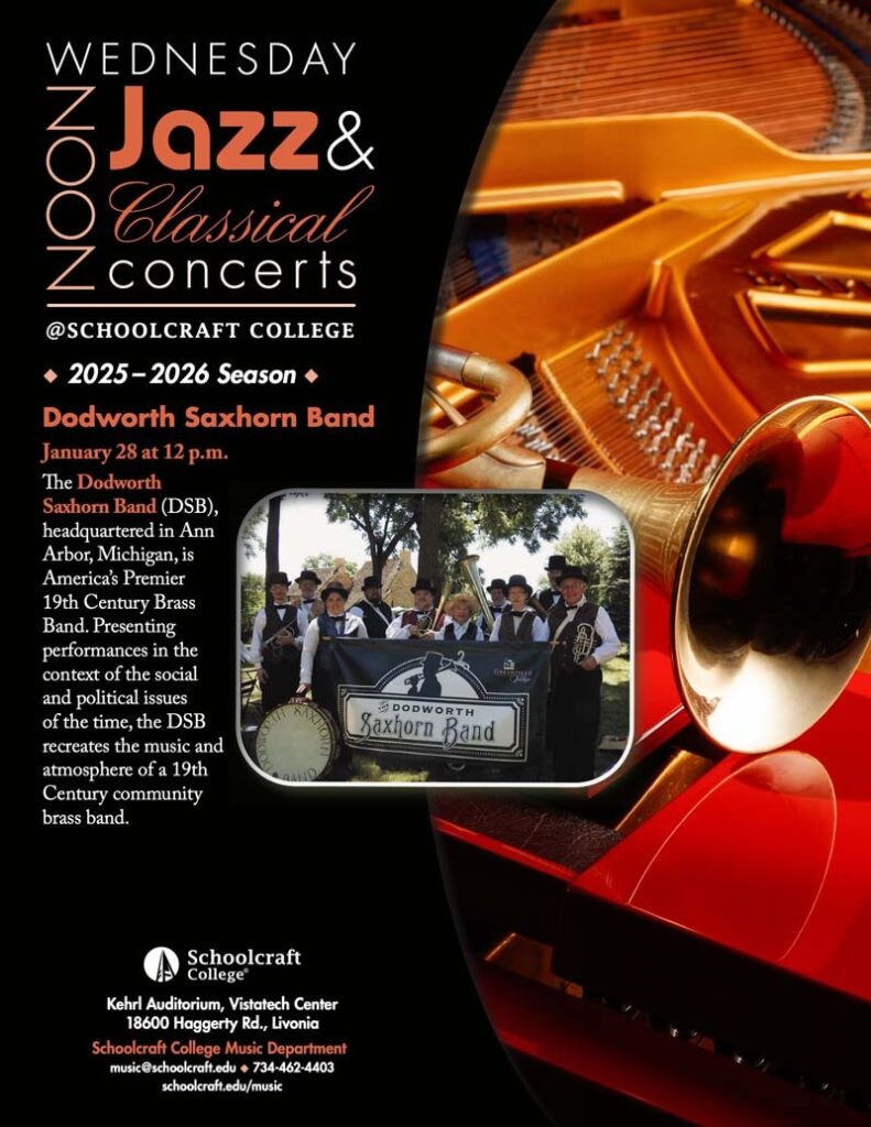 Music Noon Concert Classical Jazz Flyer