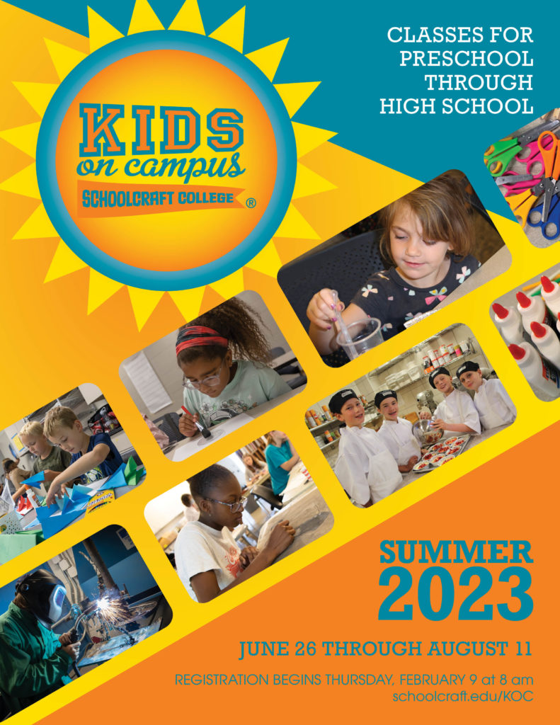 collage photos of children engaged in activities