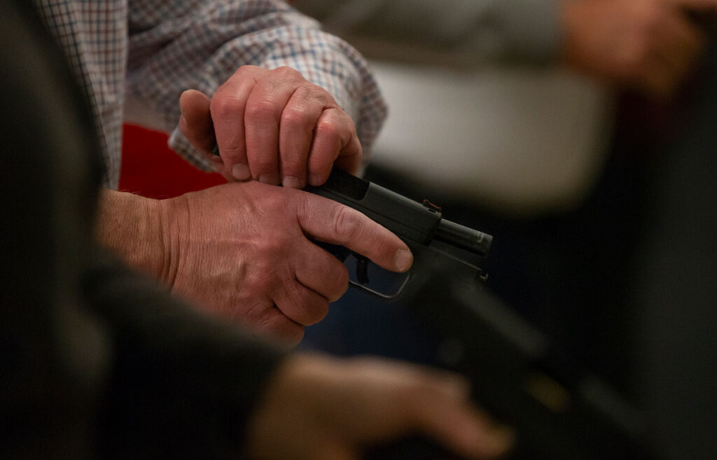 Firearm safety, loading a gun