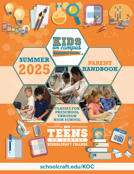 collage of kids doing hands-on activities
