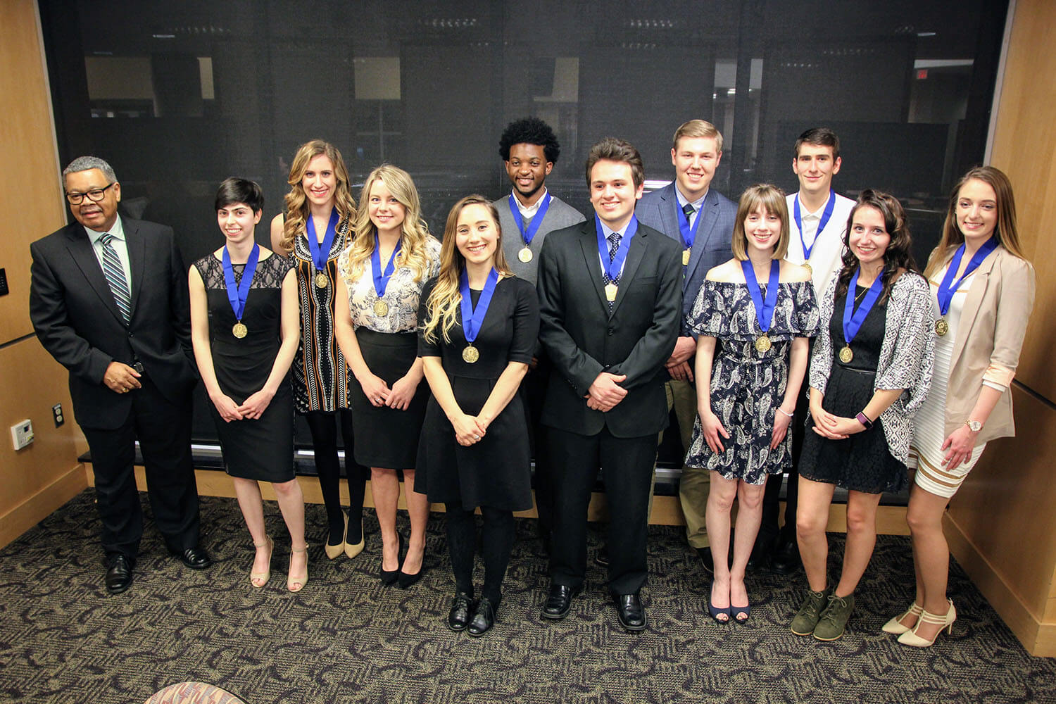 Dr. Jeffress with Graduates