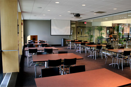 room of tables