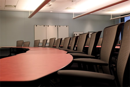 row of table and chairs