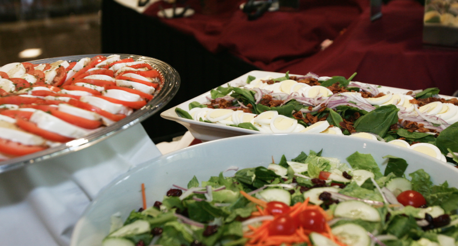 table of food