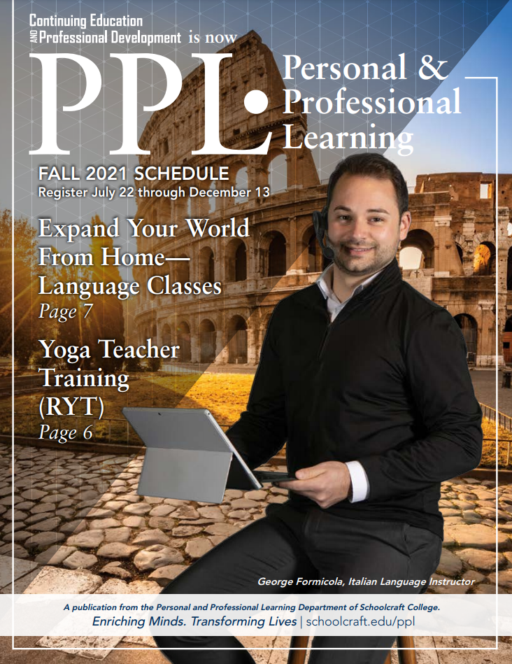 Personal and Professional Learning catalog booklet cover