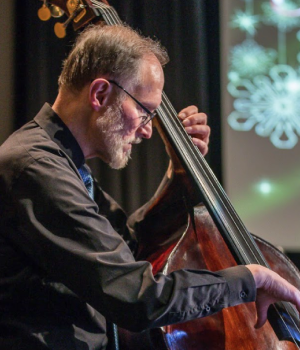 Person playing cello