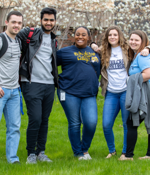 Group of students outdoors