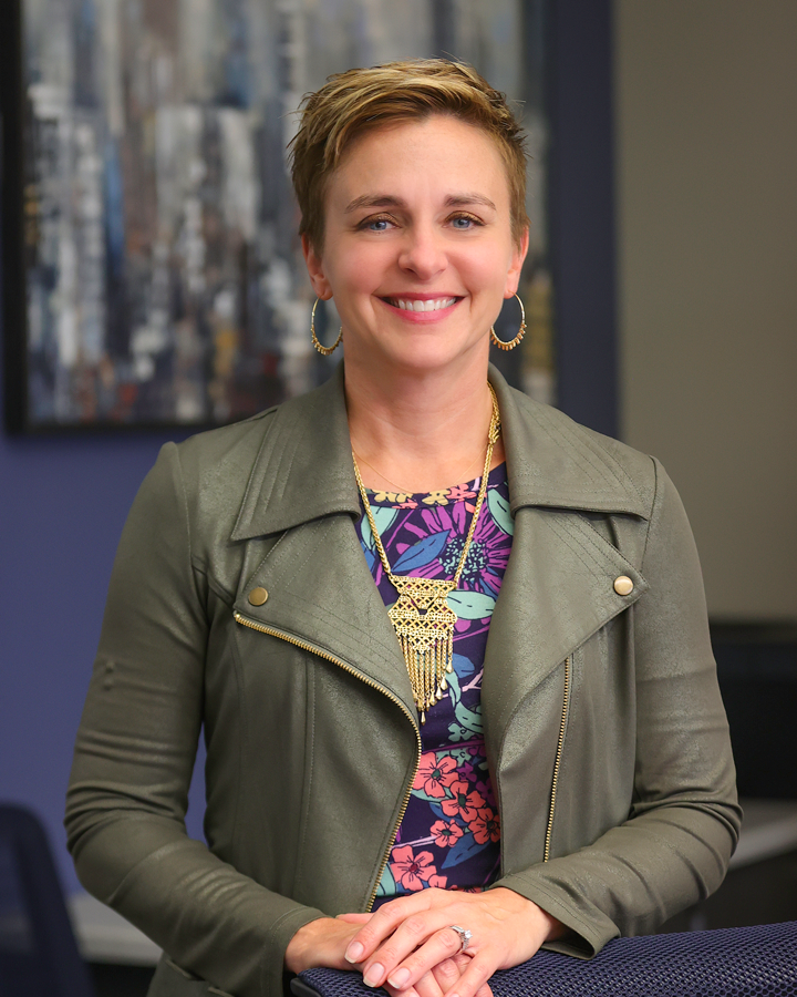 Professional photo of a person with hands on table