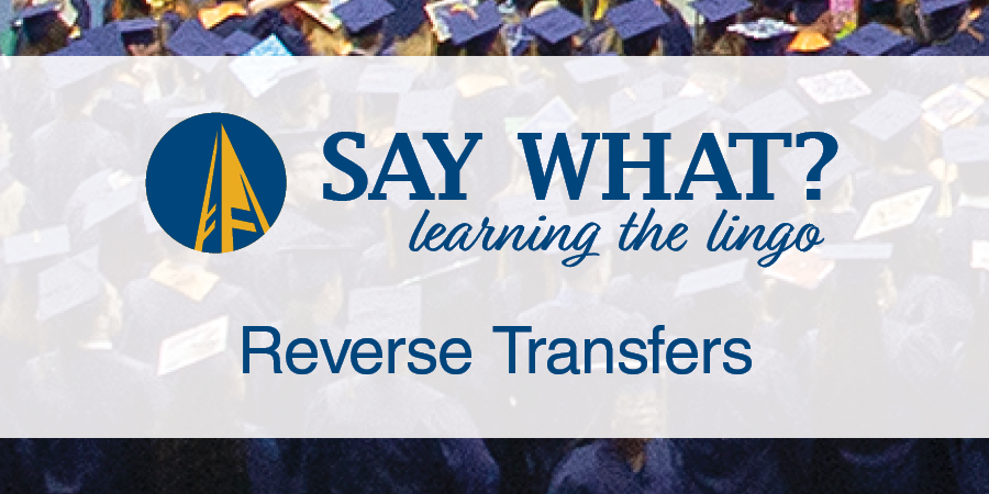 "Say what? learning the lingo: Reverse Transfers"