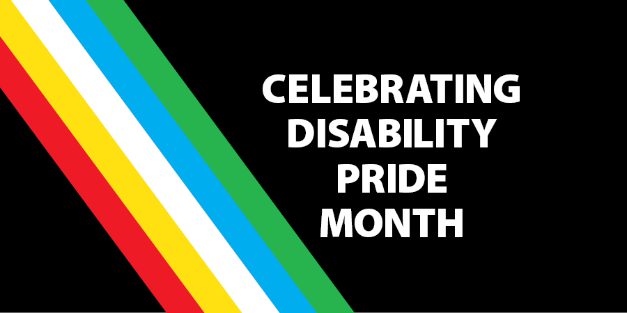 Celebrating disability pride month