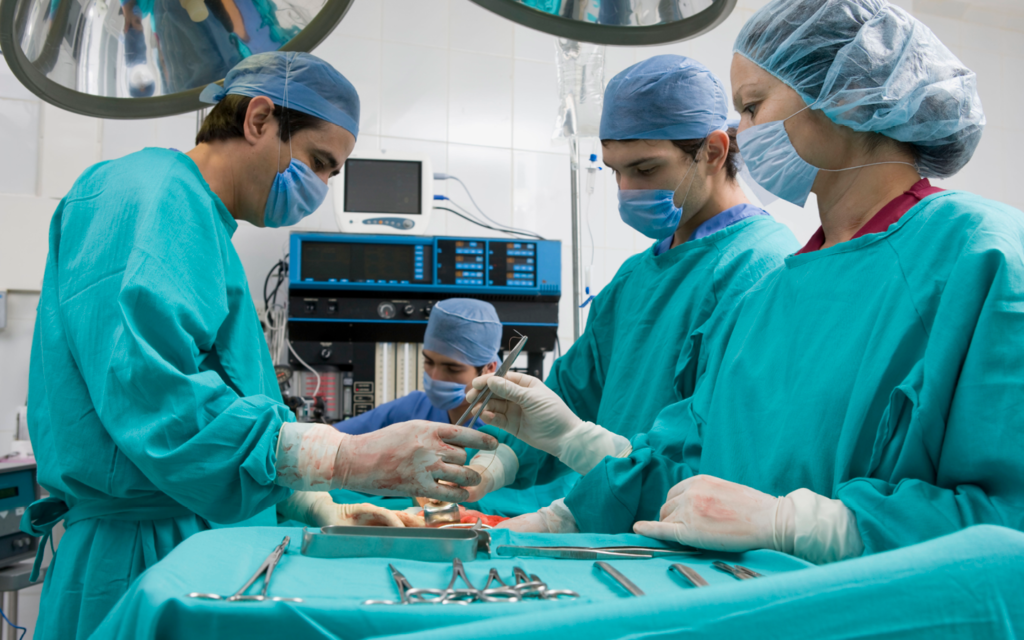 people in operating room