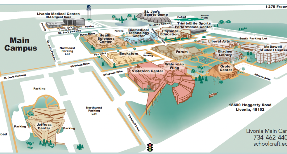 main campus map