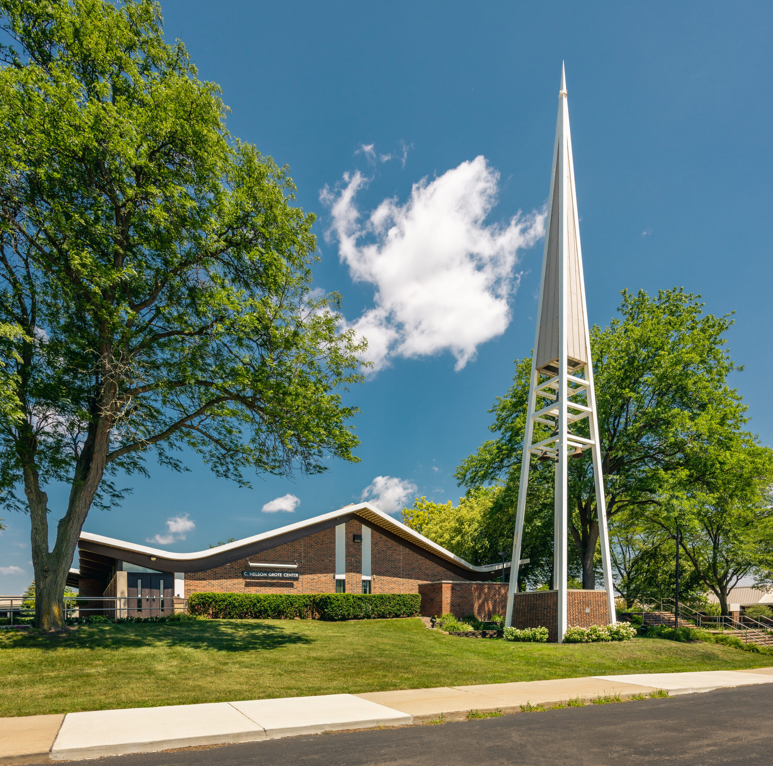 bell tower and building