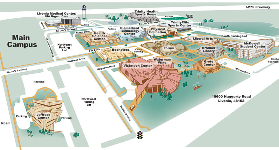 main campus map 2024