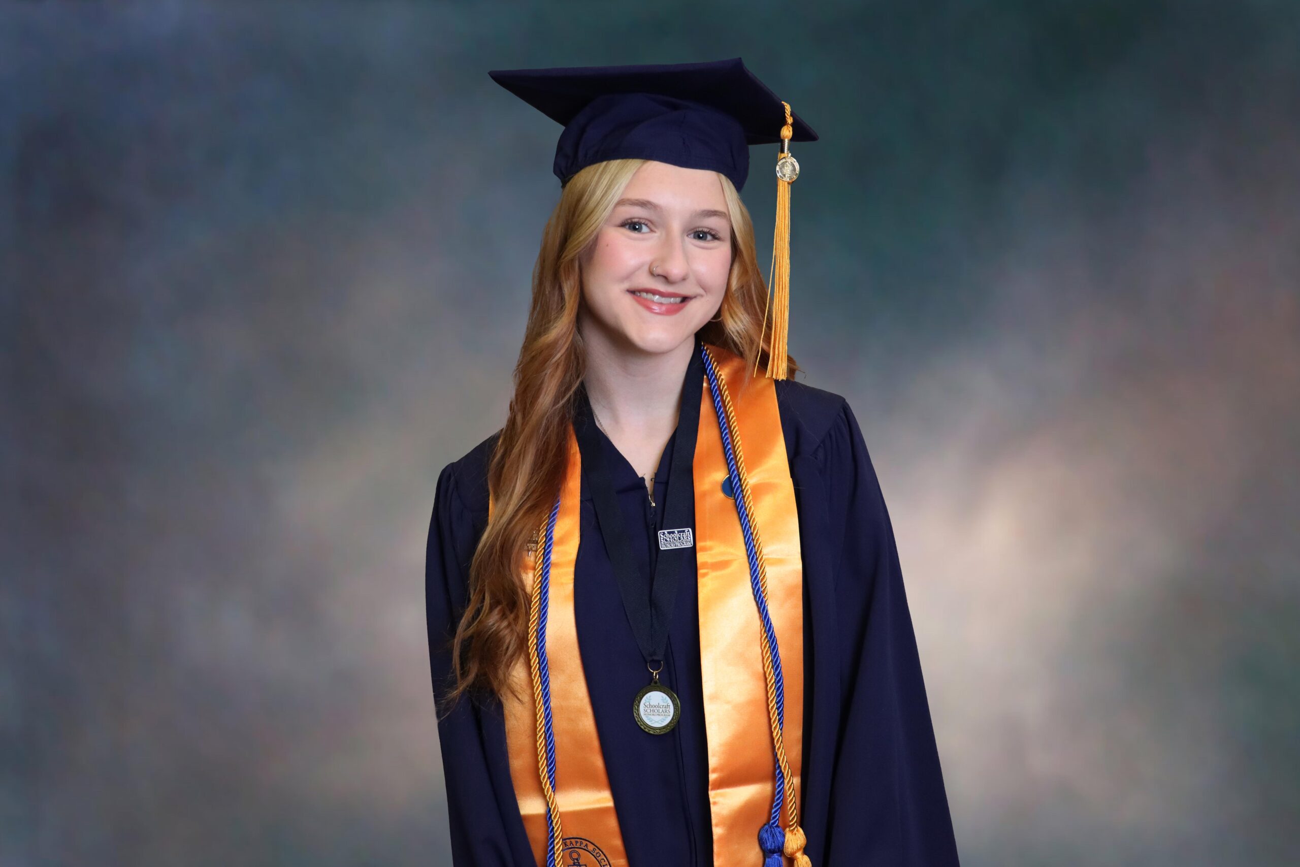 student in regalia