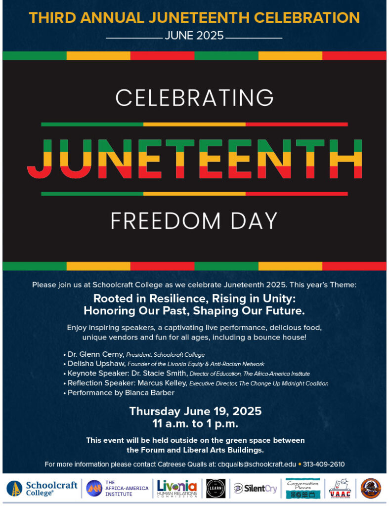Third Annual Juneteeth Celebration - Thursday June 19th 2025 11am - 1pm Preview Image