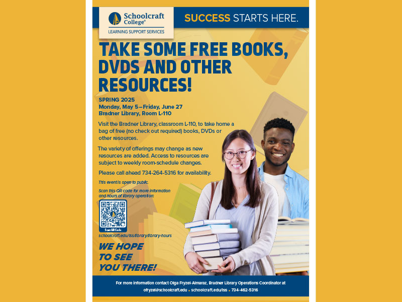 Takes Some Free Books, DVD's and Other Resources! Schoolcraft Learning Support Services Thumbnail