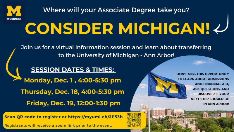 Consider Michigan! Digital Ad