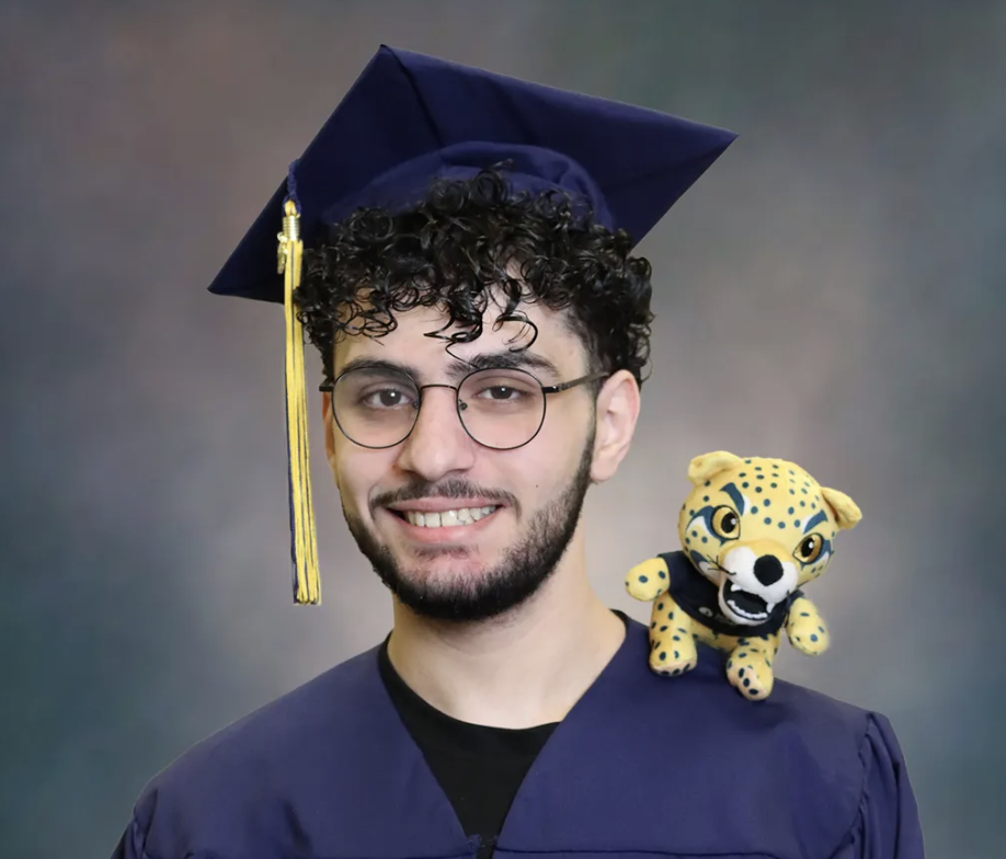 Faisal Alnakhala in regalia
