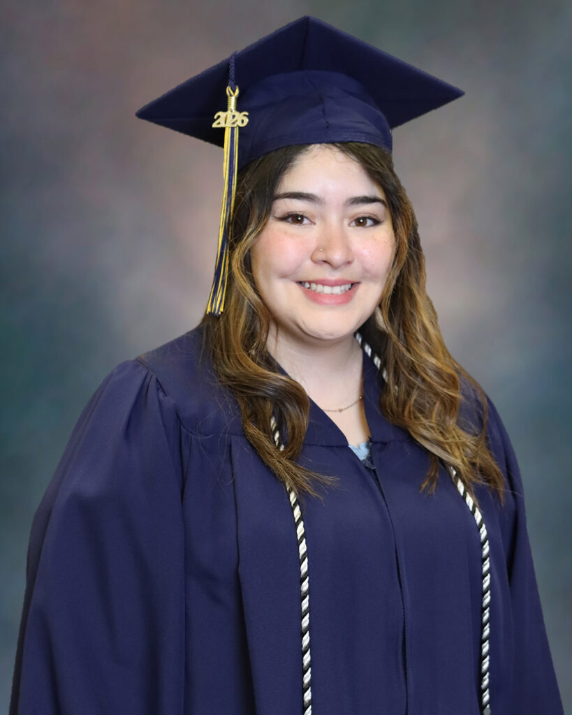 Maria del Pilar Estevez in regalia