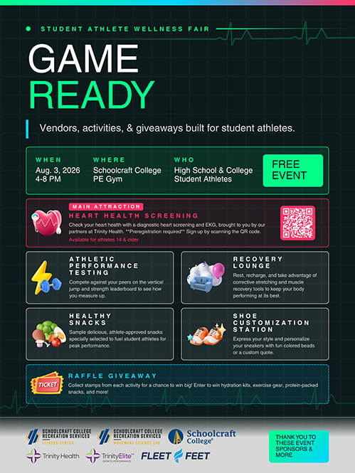student athlete wellness fair