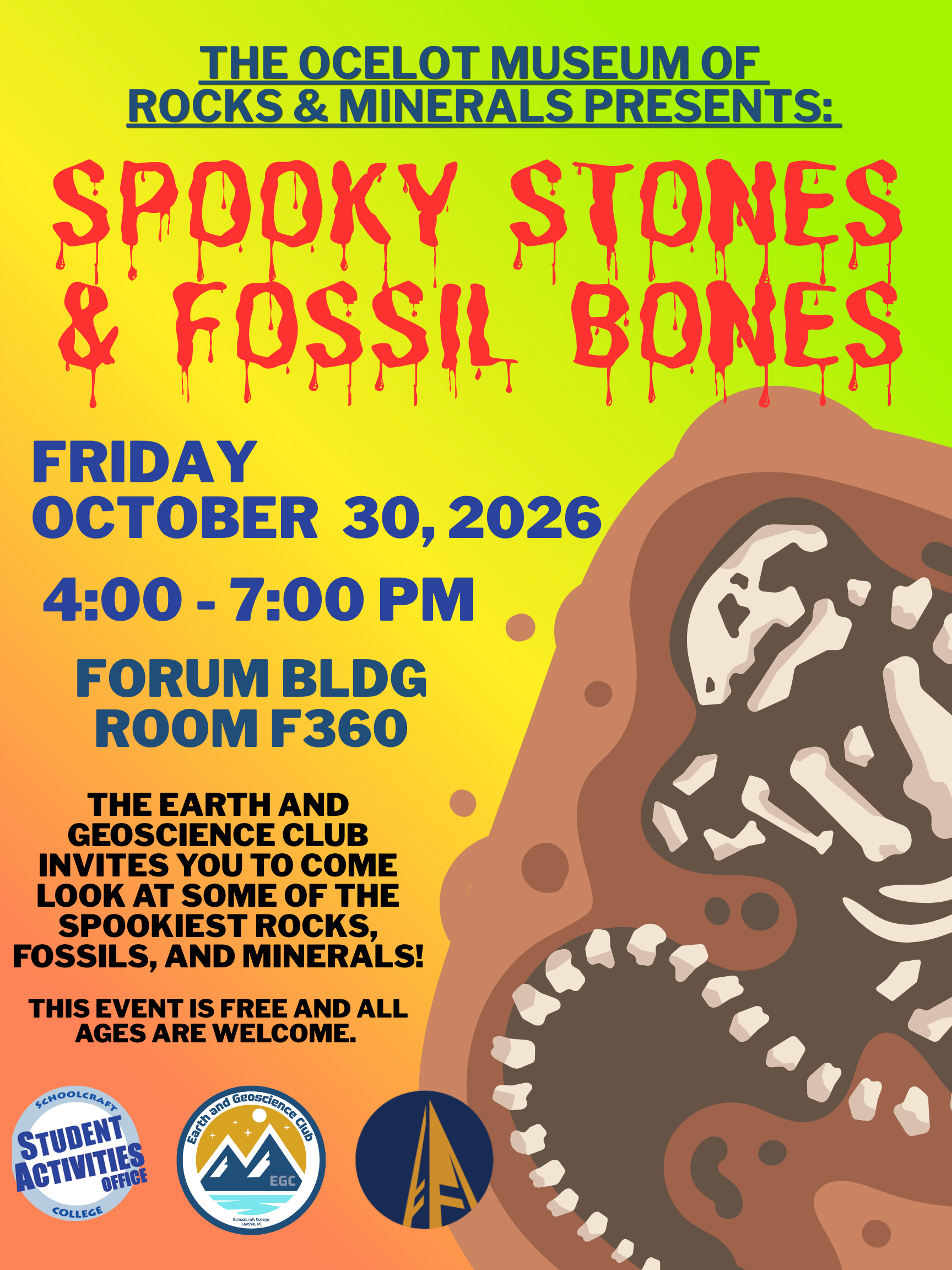 spooky stones and fossil bones